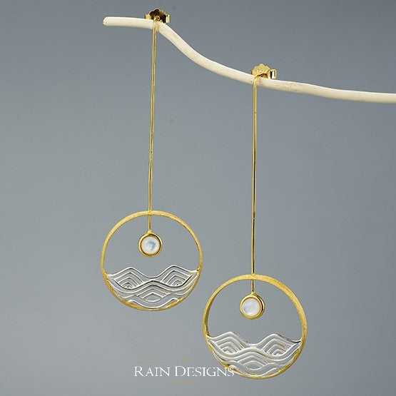 Moonlight 925 Silver Earrings