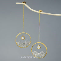 Moonlight 925 Silver Earrings