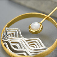 Moonlight 925 Silver Earrings