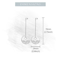 Moonlight 925 Silver Earrings