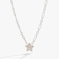 Star Mother of Pearl Toggle Necklace