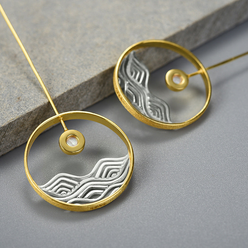 Moonlight 925 Silver Earrings