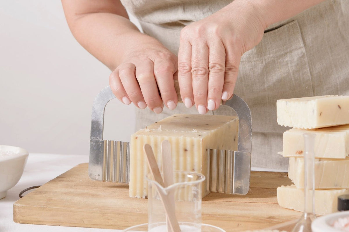 Set of  6 Handmade cold process ,Natural Soap Bars in gift Set box