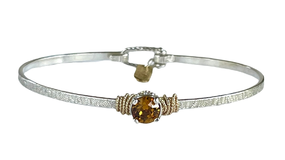 Birthstone Solitaire Bracelet