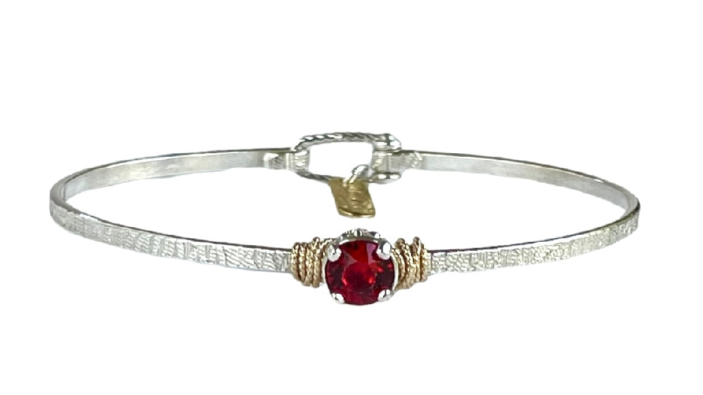 Birthstone Solitaire Bracelet