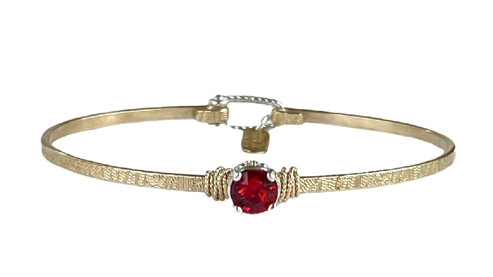 Birthstone Solitaire Bracelet