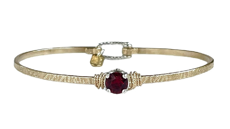 Birthstone Solitaire Bracelet