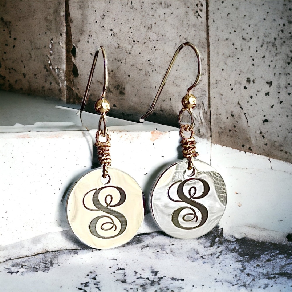 Monogram Earrings