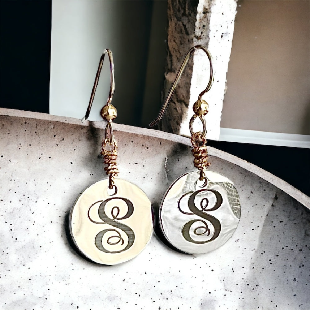 Monogram Earrings