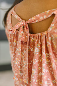 Dusty rose square-neck Beck top from Ave Shops' Spring Breeze collection, featuring a stylish blouse with long sleeves.