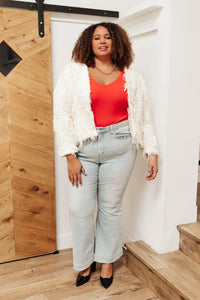 Red Stay Easy tank top by Ave Shops, a casual blouse with a relaxed fit and sleeveless design, perfect for warm weather.