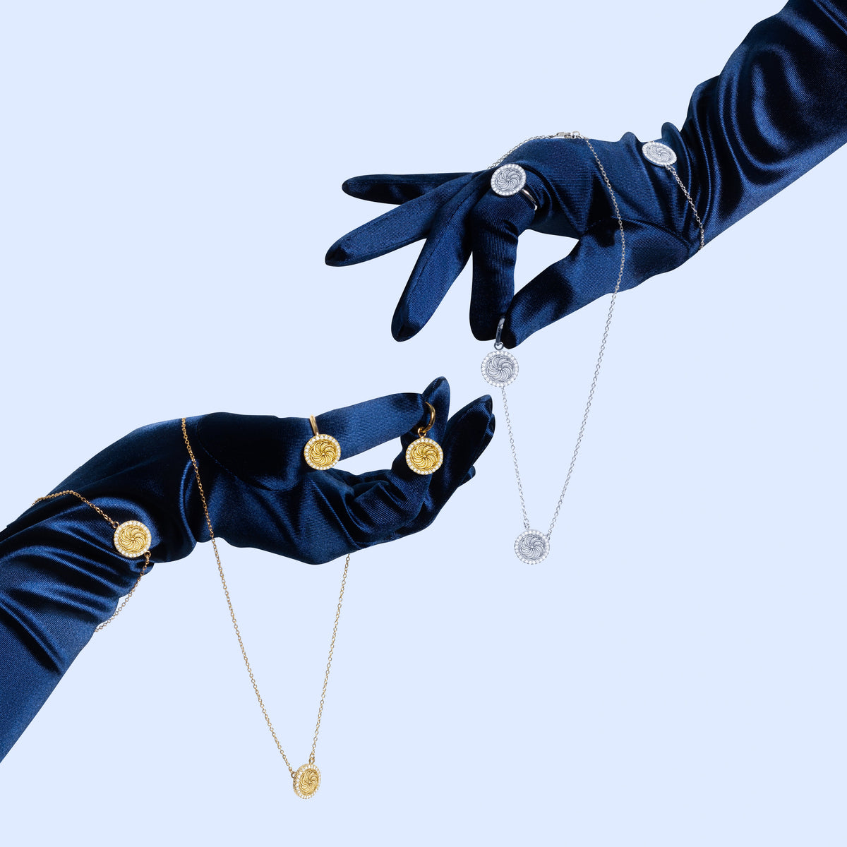 Anillo ajustable de eternidad