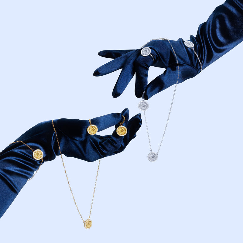 Anillo ajustable de eternidad