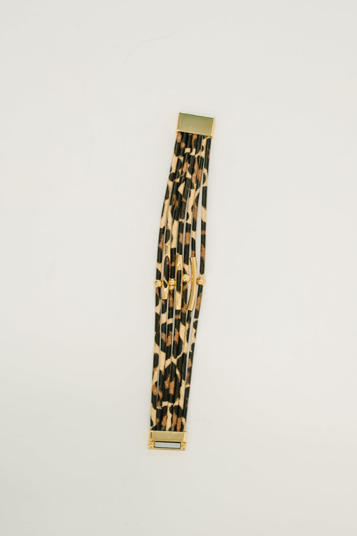 Untamed Edge Chunky Multilayered Bracelet