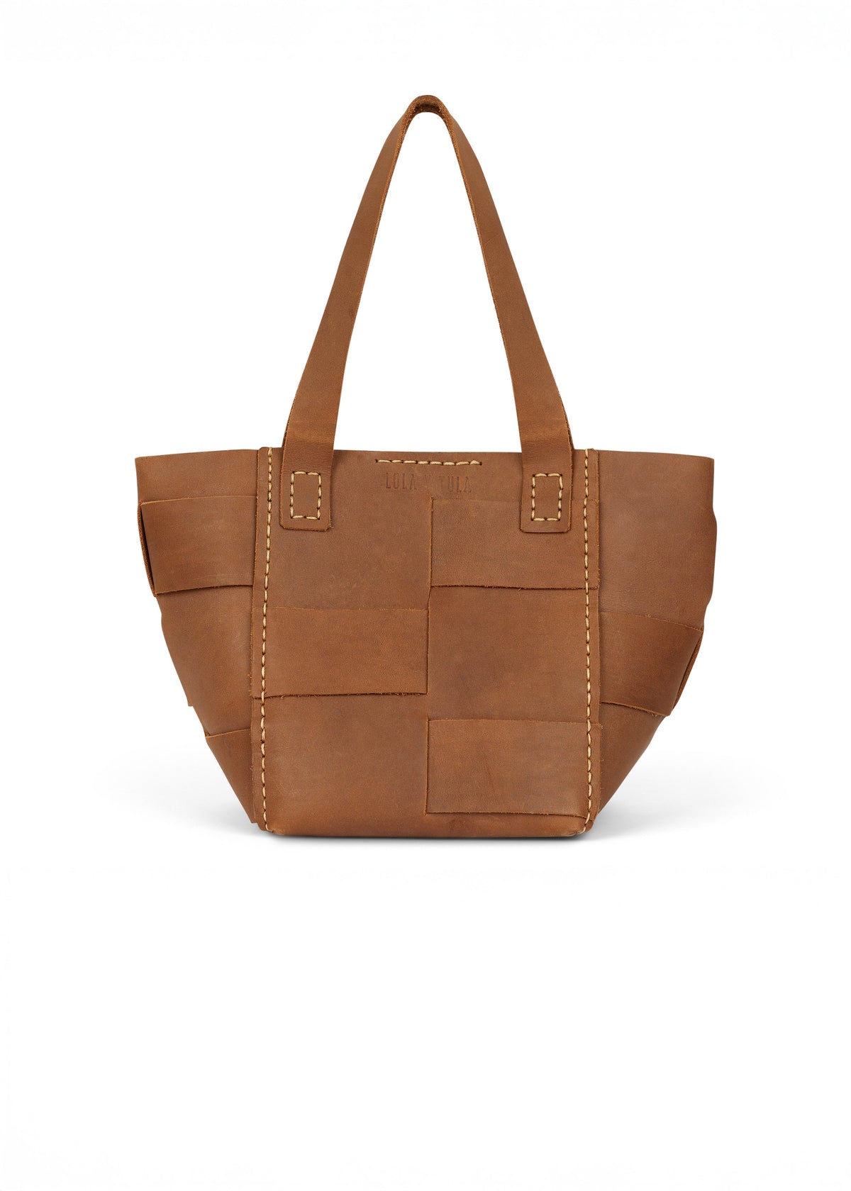 CARMEN BASKET BAG // CAMEL