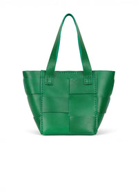 CARMEN BASKET BAG // GREEN