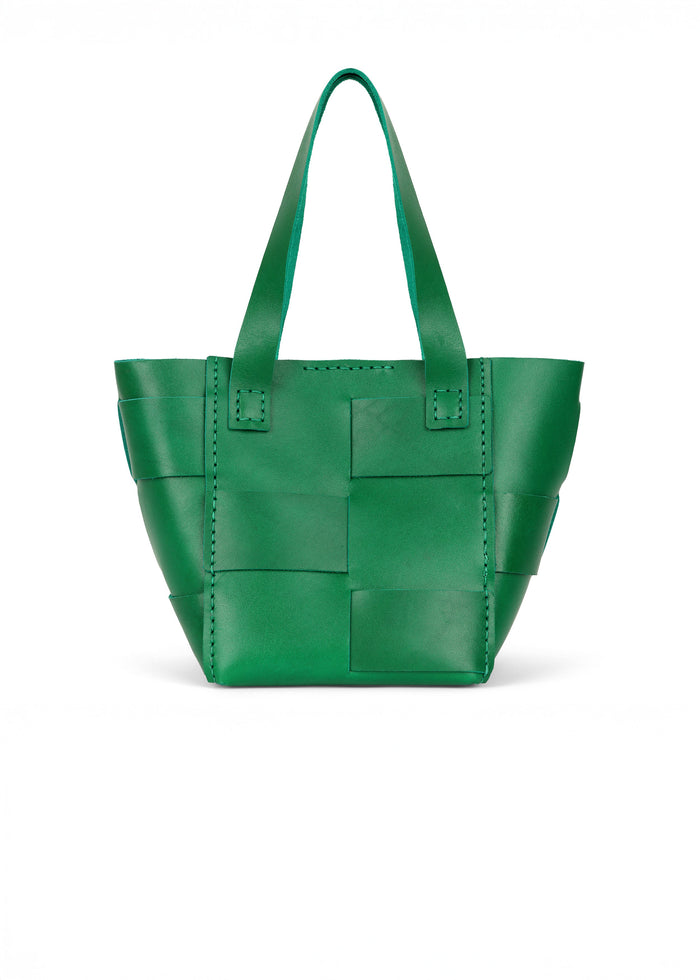 CARMEN BASKET BAG // GREEN