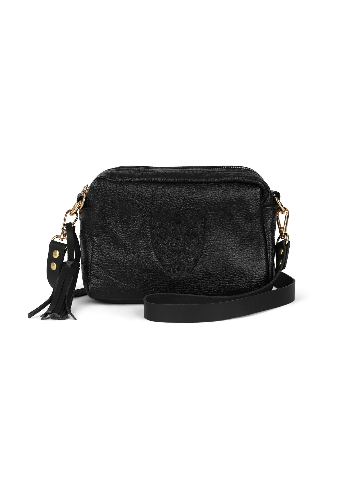 JAGUAR LUCIA CROSSBODY// BLACK