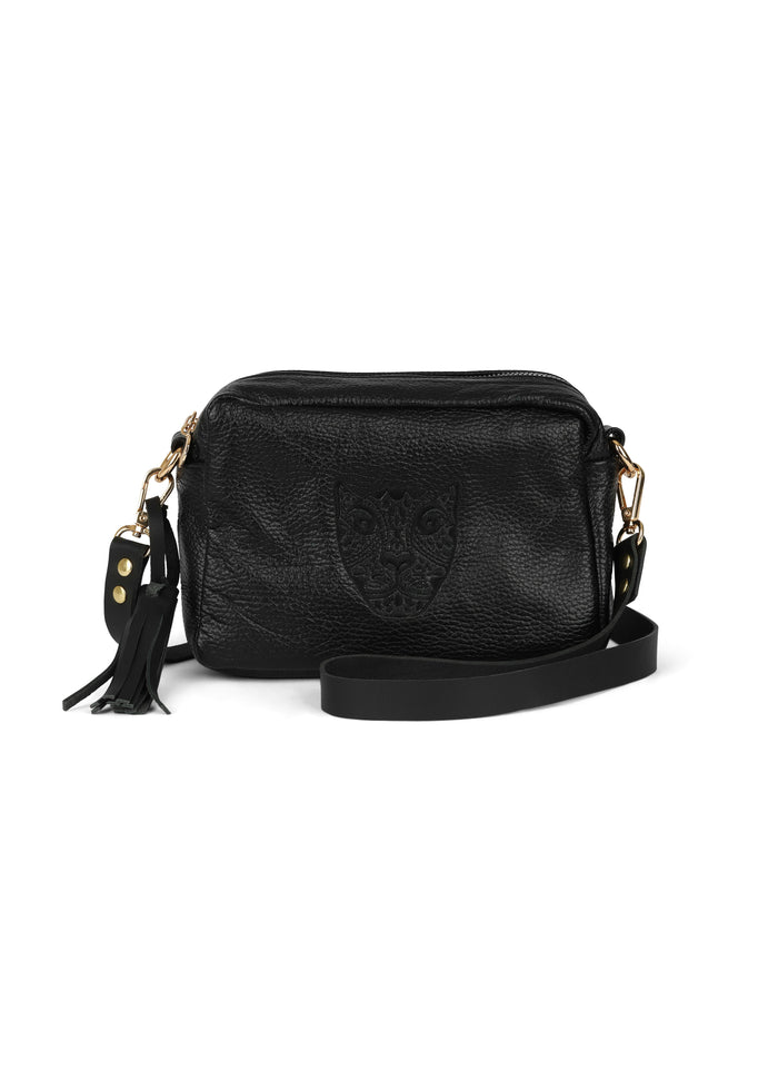 JAGUAR LUCIA CROSSBODY// BLACK