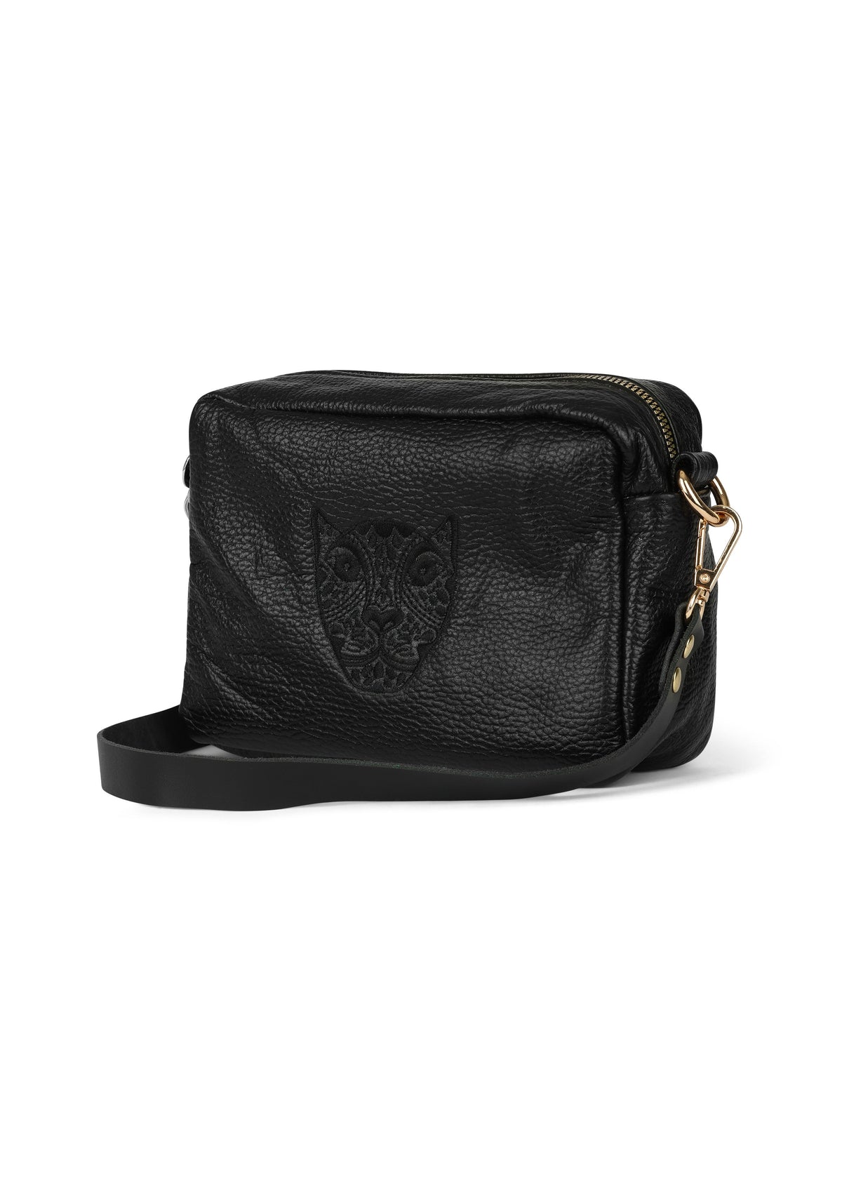 JAGUAR LUCIA CROSSBODY// BLACK