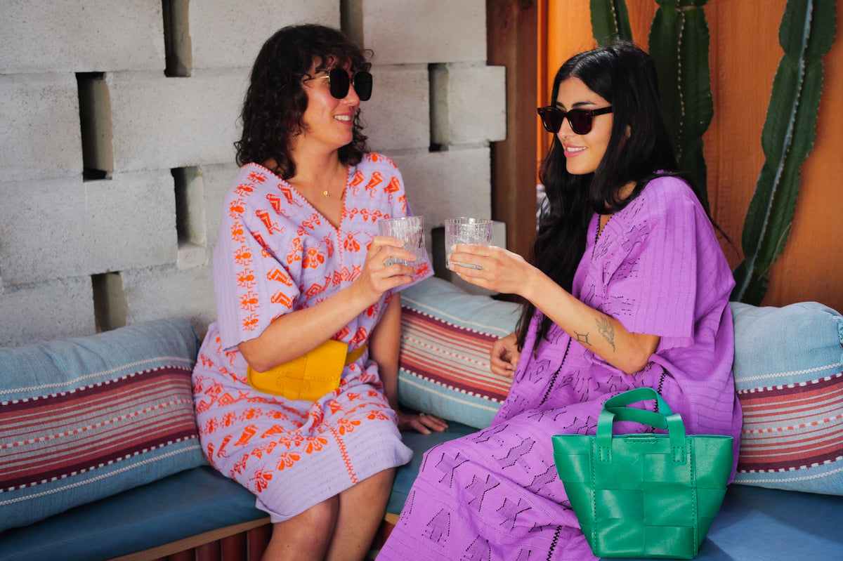 CARMEN BASKET BAG // GREEN