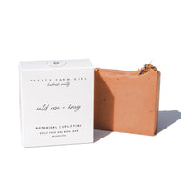 Wild Rose + Honey Handmade Tallow and Goat Milk Soap Bar