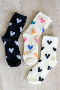 Woven Hearts Everyday Socks 3 Pack