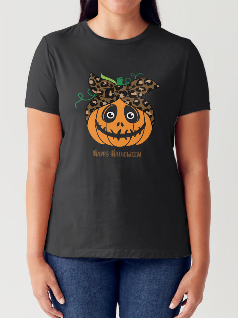 Simply Love Halloween Graphic Short Sleeve Tubular T-Shirt