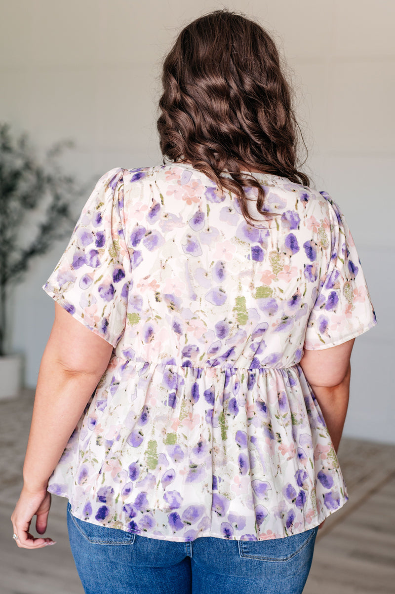 Blusa de cuello cuadrado Harmoniously Together