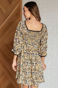 Vestido babydoll floral Sweet Solitude