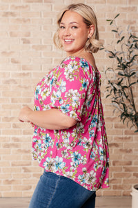 Blusa floral Bloom So Bright