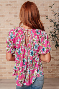 Blusa floral Bloom So Bright