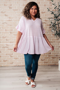 Blusa con cuello en V "No encuentro las palabras"