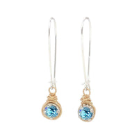 Birthstone Color Earrings