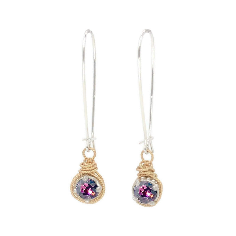 Birthstone Color Earrings
