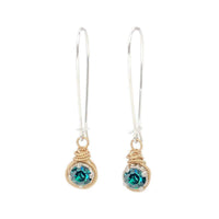 Birthstone Color Earrings