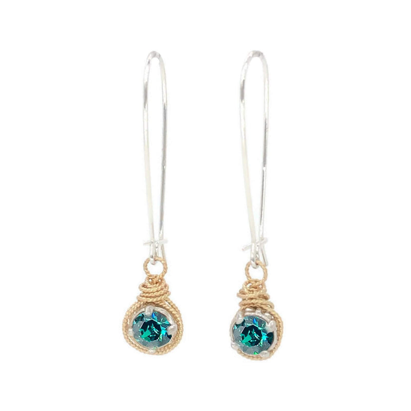 Birthstone Color Earrings