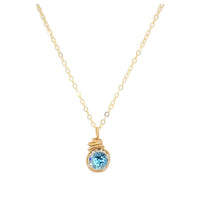 Birthstone Color Necklace