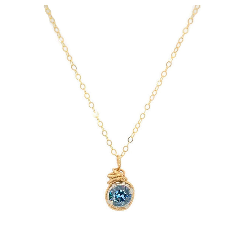 Birthstone Color Necklace