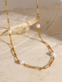 Pearl Chain Necklace