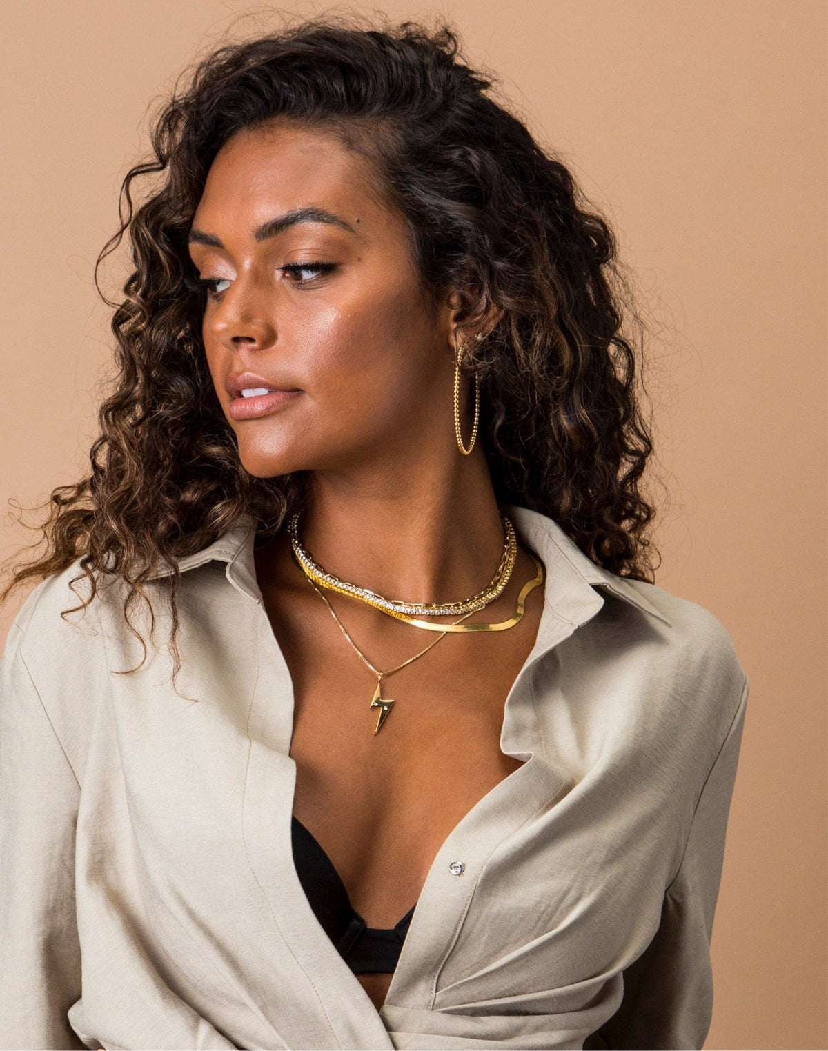 Aros con cuentas Chelsea