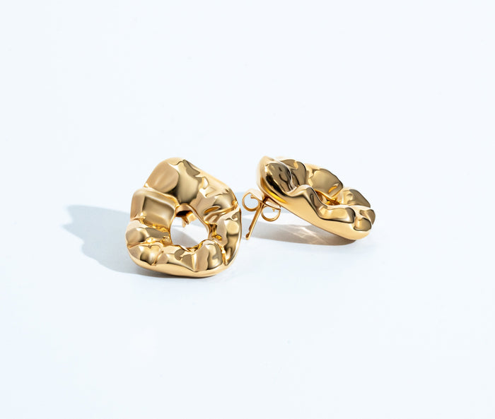 Nathalia Gold Earrings