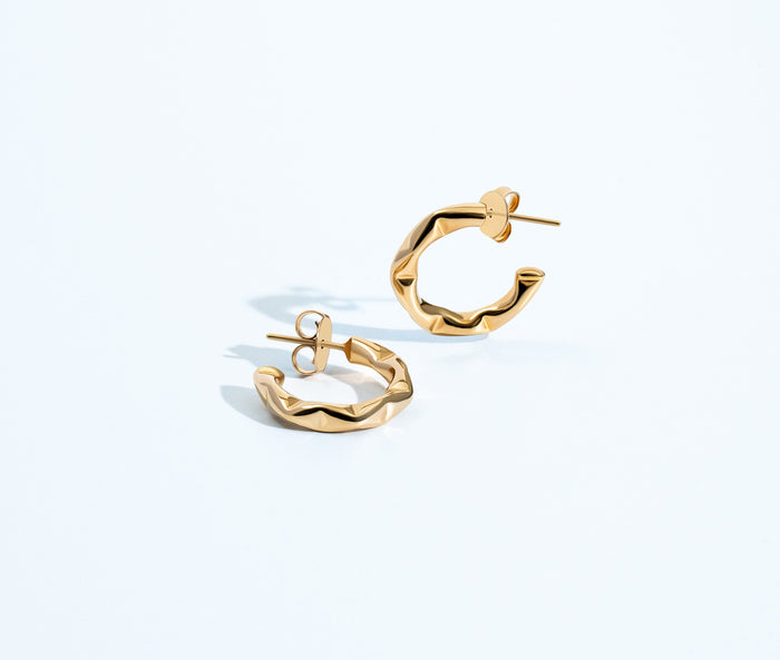 Sabrina Gold Hoops