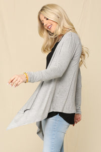 Celeste Open Front Knit Cardigan