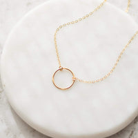 Essie Circle Necklace
