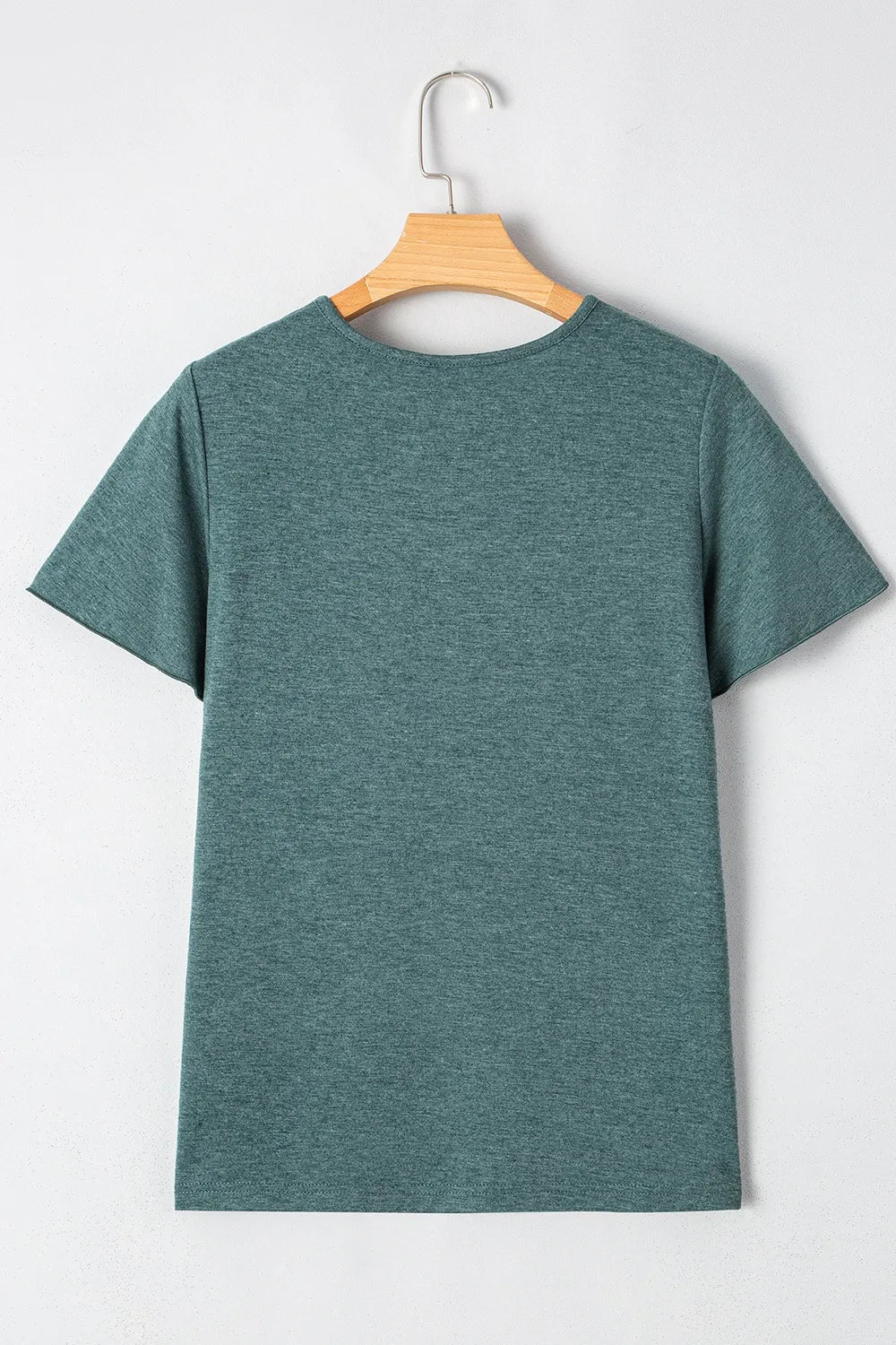 Classic V-neck tee from Trendsi, displayed as a casual blouse or shirt in soft fabric with a relaxed fit.