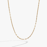 Multi Faceted Chain Necklace