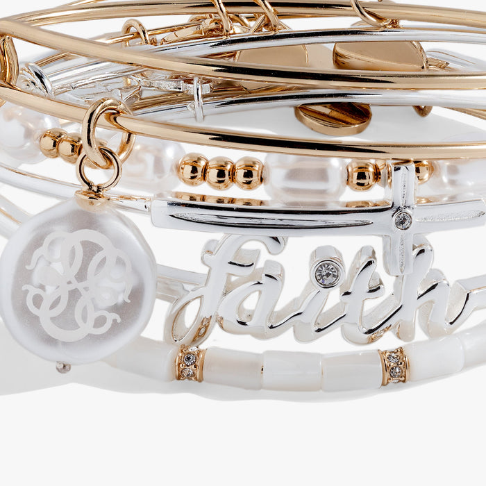 Faith Bracelets Set of 5