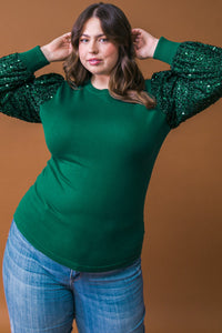 FEELING THE FUN SWEATER TOP