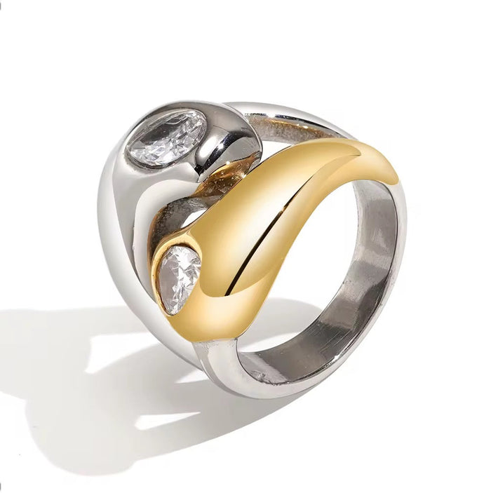 Brody Two Tone Ring